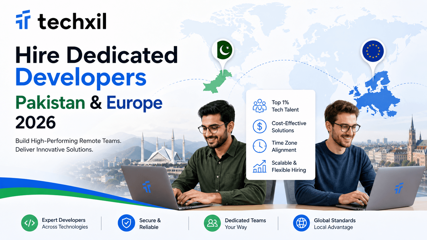 How European companies hire dedicated developers in Pakistan