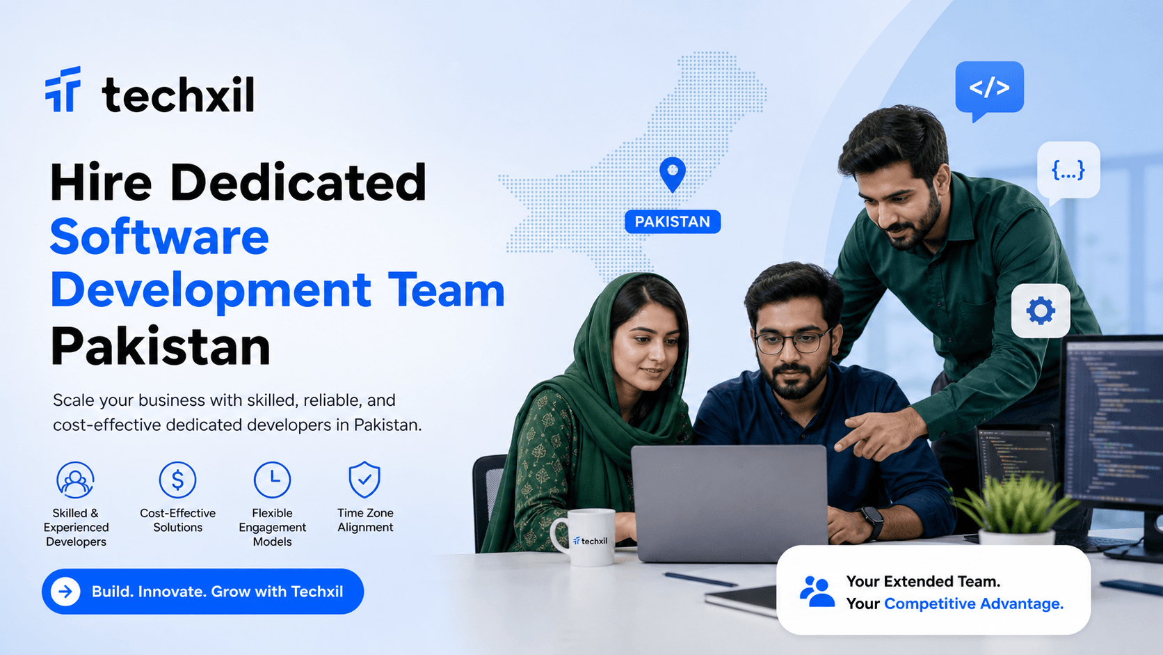How to hire and structure a dedicated development team in Pakistan